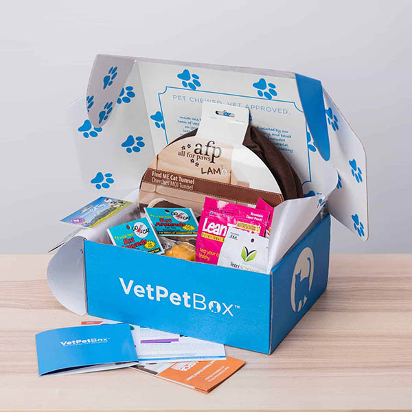 VetPetBox cat food toy 