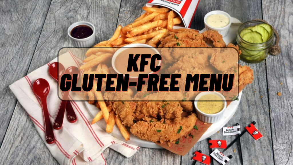 KFC gluten free menu