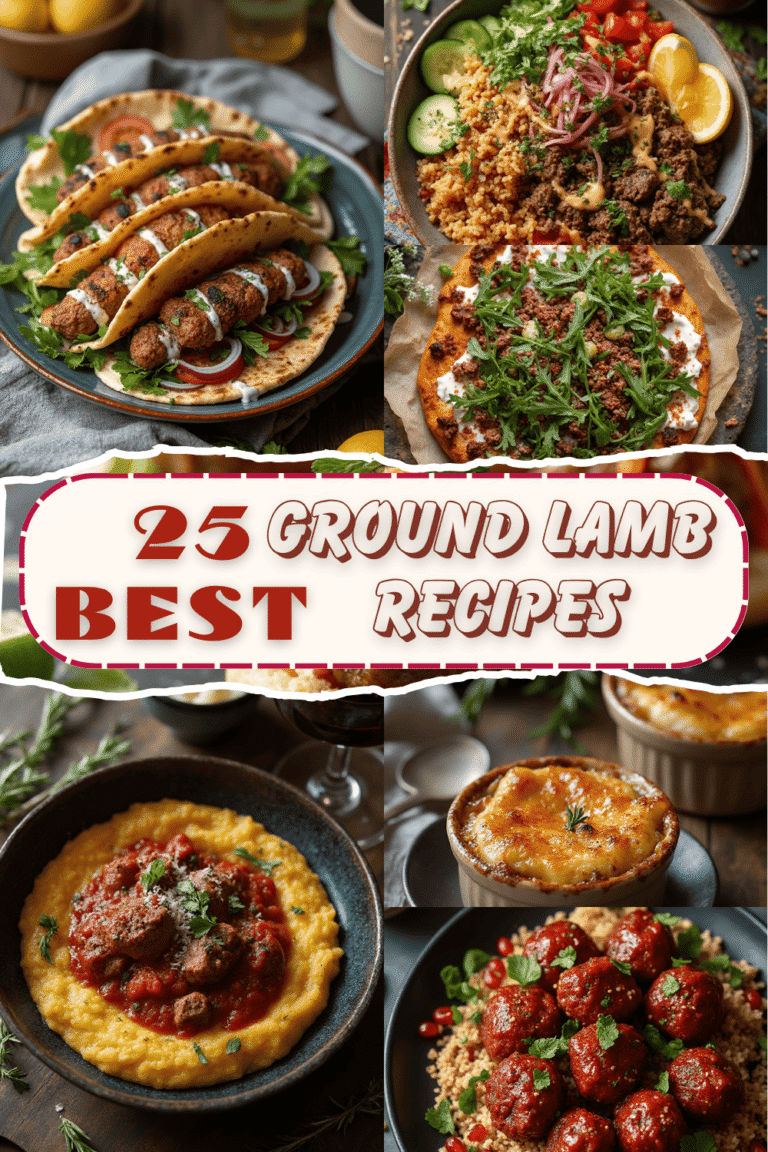 25 Best Ground Lamb Recipes for Bold, Flavor-Packed Meals
